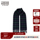 Teenie Weenie小熊春季簡(jiǎn)約時(shí)尚休閑格紋時(shí)髦保暖圍巾通勤穿搭女 綠色 FRE