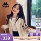 卡帕（Kappa）背靠背運動(dòng)外套女2025新款復古針織撞色開(kāi)衫衛衣女款潮K0E62WK01D 白色-0114 M （尺碼推薦適合165/84A）