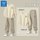 JEANSWEST LIFE真維斯運動(dòng)套裝男款青少年圓領(lǐng)衛衣男款春秋季束腳百搭男士休閑褲