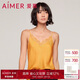 愛(ài)慕內衣女真絲U領(lǐng)吊帶睡衣夏季背心家居服AM715621 165