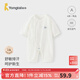 童泰（TONGTAI）嬰兒連體衣夏季莫代爾棉寶寶薄款衣服新生兒哈衣爬服提花網(wǎng)眼 白色 90cm