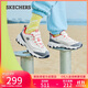 斯凱奇（Skechers）奶茶熊1.0秋季女鞋經(jīng)典熊貓鞋厚底老爹鞋休閑運動(dòng)鞋13167
