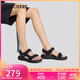 斯凱奇（Skechers）涼鞋男秋季軟底踩屎感外穿男鞋拖鞋沙灘鞋232893
