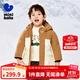迷你巴拉冬兒童發(fā)熱羽絨服寶寶厚款保暖羽絨外套【三防透濕】 焦糖棕51123 【三防透濕】 100 cm 【充絨量77.8g】