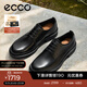 愛步（ECCO）皮鞋男 光面結婚男鞋德比鞋男士商務鞋婚鞋 都市奧斯陸550224 HL 黑色55022401001 42