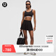 lululemon丨Varsity 女士風(fēng)琴褶高腰網(wǎng)球裙 速干 芯吸 LW8AJYS 黑色 S /6