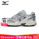 美津濃（MIZUNO）SPEED 2K新款經(jīng)典慢跑鞋輕量緩震透氣鞋面運動(dòng)跑步鞋 【SPEED 2K】冰川灰/銀色/筍色 36.5 正碼正拍