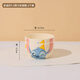 雅誠德 ARST迪士尼史迪仔系列高溫燒制細膩釉面卡通可愛(ài)陶瓷碗盤(pán)套裝 4.5英寸凱諾米飯碗*2