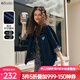 Olrain歐芮兒法式牛仔襯衫外套女秋裝2025新款復(fù)古寬松設(shè)計(jì)感上衣 普魯士藍(lán) M