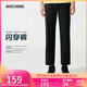 斯凱奇（Skechers）閃穿褲男長(cháng)褲秋時(shí)尚速干直筒九分褲休閑褲P225M239