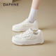 達芙妮經(jīng)典厚底小白鞋女款網(wǎng)面透氣2026新款通勤百搭增高鞋戶(hù)外休閑板鞋