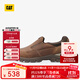 CAT卡特25新品男同款低幫舒適牛皮船鞋商場(chǎng)同款 棕色 42