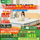 喜臨門(mén)0膠床墊 透氣3D芯材四葉草獨立彈簧席夢(mèng)思 諾藍kids 1.5x2米偏硬