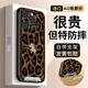 思唯創(chuàng  )適用蘋(píng)果17promax手機殼新款iPhone17pro手機保護套閃粉豹紋小馬磨砂支架超薄防指紋保護殼女款 【閃粉豹紋小馬棕】隱形支架+全包防摔 iPhone17ProMax