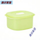 特百惠（Tupperware）微波飯盒800ml 層疊小方盒可冷藏塑料便當盒保鮮盒專(zhuān)柜 800ml微波層疊小方盒-香芹綠