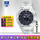 卡西歐（CASIO）g-shock戶(hù)外運動(dòng)防水防震多功能夜光 時(shí)尚男腕表送男友禮物GAE-2100GC-7AP可更換表帶套裝