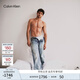 Calvin KleinJeans【復刻90系列】25早秋新款男ck墨點(diǎn)印花直筒牛仔褲4RC717G X7J-牛仔淺藍 30