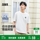 森馬（Semir）吸濕速干短袖t恤男國潮熊貓刺繡25夏男t恤上衣109325100226