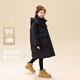 雪中飛2025新款兒童羽絨服外套童裝冬裝可愛(ài)萌趣童裝羽絨服外套 黑色|8056 150 /72