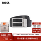 BOSS博斯男士25年冬季新款皮革雙面腰帶 004-黑色 EU:100