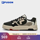 斐樂(lè )（FILA） FUSION斐樂(lè )潮牌BANK DX男鞋場(chǎng)下滑板鞋新款時(shí)尚厚底鞋 豆腐白/黑-TB 41