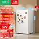 容聲（Ronshen）95升小冰箱冰吧冷藏微冷凍家用一級能效出租房辦公室省電小型冰柜BC-95D12國家補貼