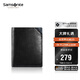 新秀麗（Samsonite）男士短款錢(qián)包牛皮卡包駕駛證件收納包男士生日禮物TK6
