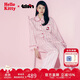 野獸派家居（tbh）三麗鷗Hello Kitty天絲棉家居服套裝軟棉棉四季條紋睡衣 長(cháng)款 M