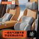 尼拉頭枕汽車(chē)腰靠靠枕護頸車(chē)內駕駛座椅枕頭開(kāi)車(chē)座椅護腰靠墊脖子頸枕