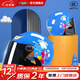 野馬（YEMA）兒童頭盔3C認證電動(dòng)摩托車(chē)3-7-12歲男女孩國標夏季電瓶車(chē)安全帽 藍色小怪獸【茶色鏡】 均碼（3歲-12歲）