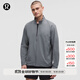 lululemon丨Zeroed In 男士運動(dòng)夾克 速干芯吸 LM3FGXS 太陽(yáng)灰 M