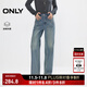 ONLY2025秋季新款松弛慵懶高腰九分褲男友褲牛仔褲女|125349022 J34390洗水牛仔藍 L L標準褲長(cháng)