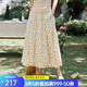 Olrain歐芮兒波點(diǎn)花苞裙花色半裙橡筋束腰半裙女夏季2025新款裙子 波點(diǎn) M 160/68A/M