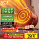 VCJ暖風(fēng)機取暖器家用節能小鋼炮大功率熱風(fēng)機速熱省電暖器暖風(fēng)器 2000W PTC陶瓷發(fā)熱