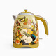 HazelQuinn海素奎因聯(lián)名款意式美學(xué)1.7L304不銹鋼復(fù)古水壺防滑旋轉(zhuǎn)底座防干燒斷電保護(hù)安全耐用高顏值燒水壺輕奢茶具 1.7L 聯(lián)名款