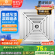 金羚（JINLING）集成吊頂排氣扇衛生間排風(fēng)扇廁所換氣BPT10-22-1D銀色