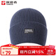 探路者（TOREAD）針織帽秋冬男女通用防風(fēng)保暖百搭柔軟舒適套頭帽TELLCM90351藏藍