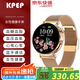 KPEP【醫療旗艦】血糖血脂尿酸血壓血氧心電心率監測藍牙通話(huà)實(shí)時(shí)監測睡眠運動(dòng)送女友女性健康智能手表 奢華金【血糖血壓心電風(fēng)險評估+金色機身】