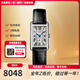 浪琴（LONGINES）手表女 黛綽維納系列 石英機(jī)芯 優(yōu)雅百搭30米防水 女表 瑞士表 L5.255.4.71.0銀盤黑皮20.8*32MM