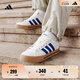 adidas DAILY 4.0復古百搭休閑帆布鞋男女阿迪達斯官方輕運動(dòng) 白色/皇家藍/樹(shù)脂黃   41