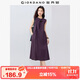 佐丹奴裙子女夏季純棉府綢綁帶背心裙圓領(lǐng)無(wú)袖連衣裙13465338