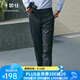 十如仕休閑褲男【天絲涼感】直筒長(cháng)褲春夏季商務(wù)通勤褲子易打理 SP10 雅致黑 32