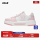 MLB官方男女復古印刻老花厚底增高運動(dòng)學(xué)長(cháng)鞋板鞋25秋季SXM07 紐約洋基隊/標準粉色 36.5 (正碼)
