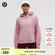 lululemon丨Scuba 女士寬松款側開(kāi)口連帽衫 LW3IU6S 薔薇粉 M /L