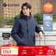 Rapido靂霹道秋冬男士休閑基礎時(shí)尚KEEP HEAT無(wú)絎連帽羽絨服CN4X38X05 藏青色 3XL 190/104A