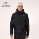 ARC'TERYX始祖鳥 SOLANO INSULATED HOODY 男子 保暖棉服 Black/Graphite/黑色/灰黑色 S