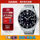 卡西歐（CASIO）【新款】劍魚(yú)鋼帶潛水表運動(dòng)手表MDV-107D-1A1VDF「星耀黑盤(pán)」
