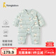 童泰（TONGTAI）嬰兒羽絨服連體衣秋冬季寶寶輕薄三防鴨絨哈衣兒童外出爬服 藍(lán)色 80 碼(建議11-18月身高73-83cm)