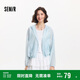 森馬（Semir）外套女碎花肌理森系少女感2025夏季oversize連帽夾克109325108005