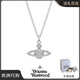 薇薇安·威斯特伍德（Vivienne Westwood）西太后正品土星水鉆項鏈毛衣鏈輕奢項鏈送禮生日禮物女 銀-土星項鏈